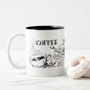 Coffee Art Two-Tone Coffee Mug