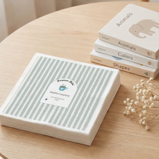 Coffee Baby Is Brew Modern Baby Shower Viral Napkin