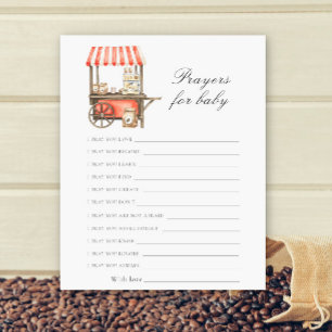 Coffee baby shower Prayers for baby