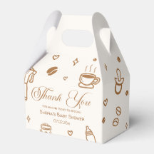 Coffee Baby Shower Thank You