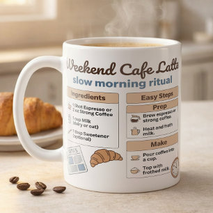 Coffee Bar Latte Recipe Slow Morning Coffee Mug