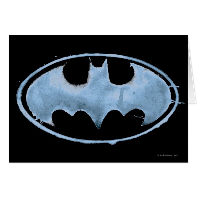 Coffee Bat Symbol - Blue (Front Horizontal)