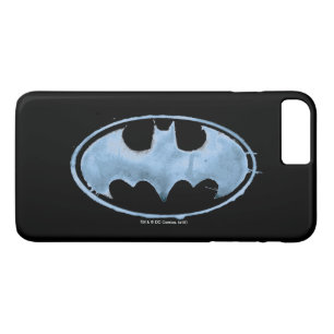 Coffee Bat Symbol - Blue Case-Mate iPhone Case