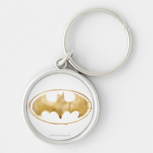 Coffee Bat Symbol Key Ring (Front)