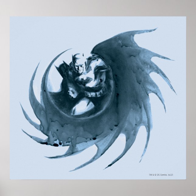 Coffee Batman Poster (Front)