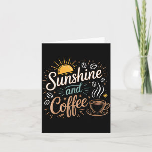 Coffee Beach Repeat Summer Hawaii Sunshine and Card