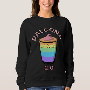 Coffee Bean Barista Drink Men Woman Child Dalgona Sweatshirt