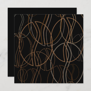 coffee bean blur invitation