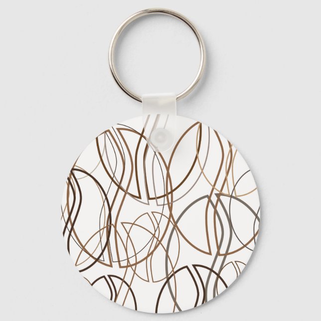 coffee bean blur key ring (Front)
