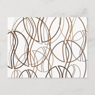 coffee bean blur postcard