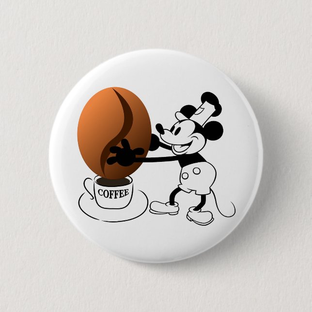 Coffee Bean Button (Front)