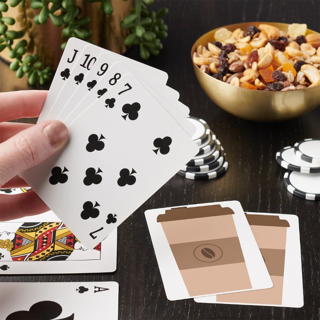 Coffee Bean Cup Playing Cards (Creator Uploaded)