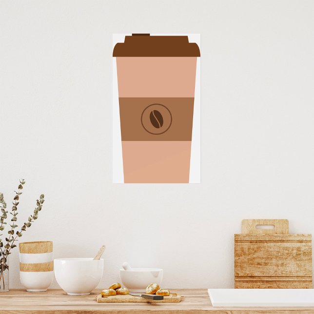 Coffee Bean Cup Poster (Creator Uploaded)