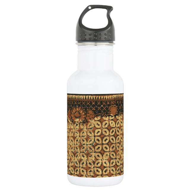 Coffee Bean Earthy Boho Rustic 532 Ml Water Bottle (Front)
