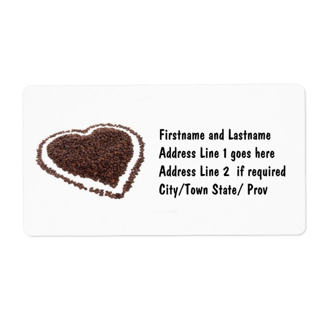 Coffee Bean Heart (Front)