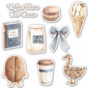 Coffee Bean Ice Cream Cone