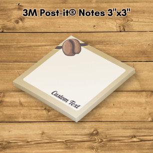 Coffee Bean Icon Post-it Notes