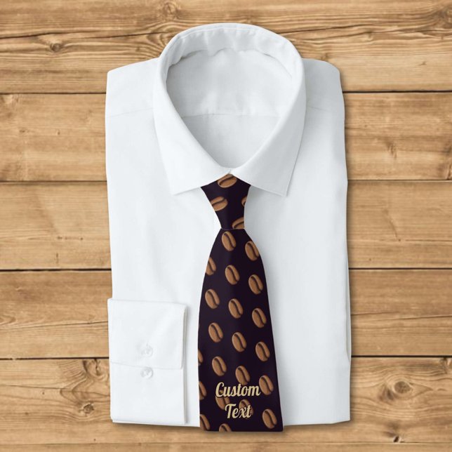 Coffee Bean Icon Tie (Creator Uploaded)
