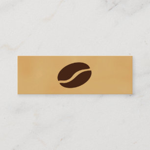 Coffee Bean Mini Business Card