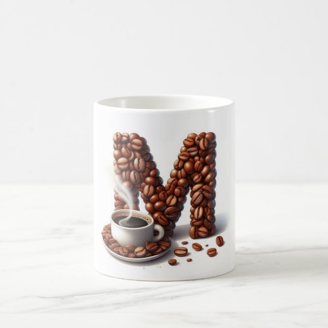 coffee bean mug (Center)