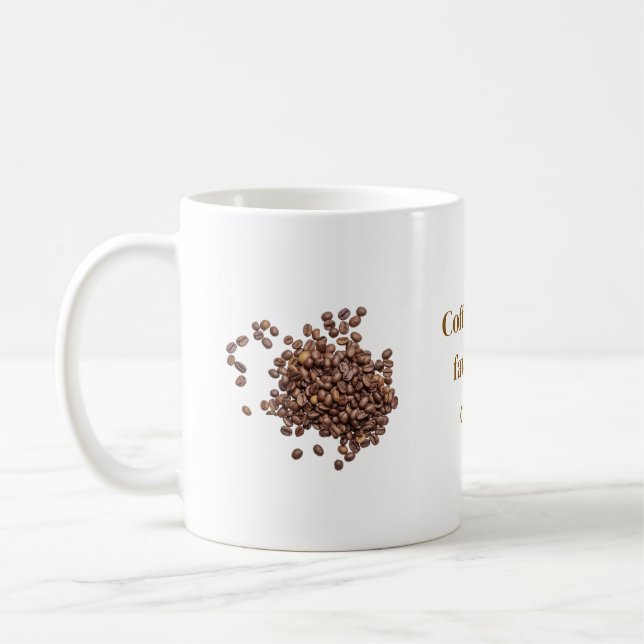 Coffee bean mug (Left)