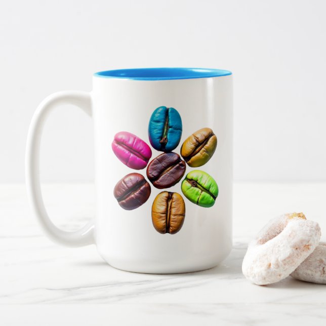 Coffee Bean Mug (With Donut)