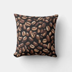 Coffee Bean Pattern Cushion