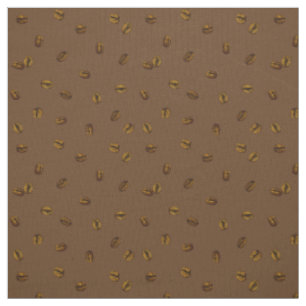 coffee bean pattern fabric