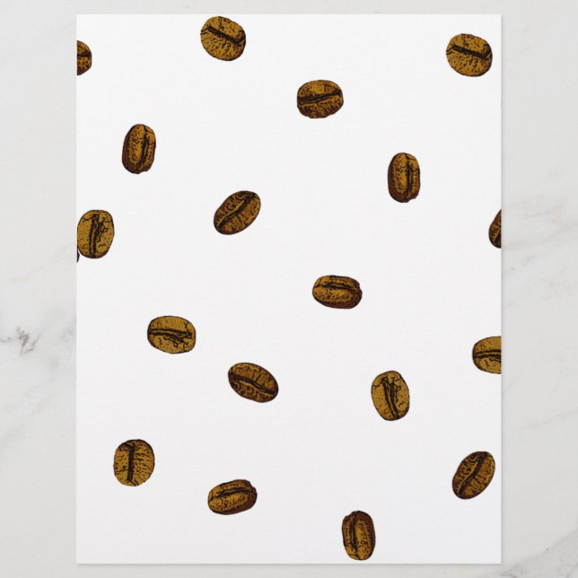 Coffee Bean Pattern Flyer (Front)
