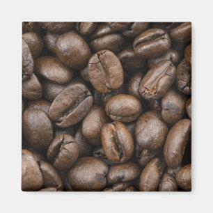 Coffee Bean Pattern Magnet