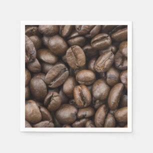 Coffee Bean Pattern Napkin