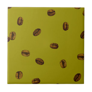 Coffee Bean Pattern Tile