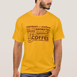 Coffee Bean Text T-Shirt