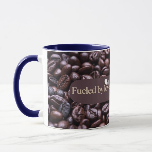 Coffee Bean Vibes Mug ✓ Perfect for Coffee Lovers (Left)