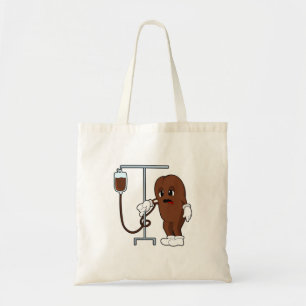 Coffee bean with Coffee pot Tote Bag