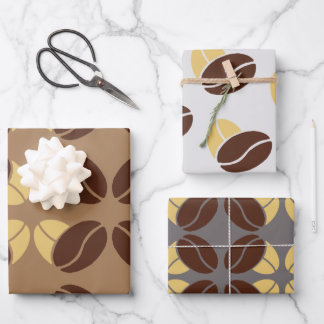Coffee Bean Wrapping Paper Beans Gift Wrap