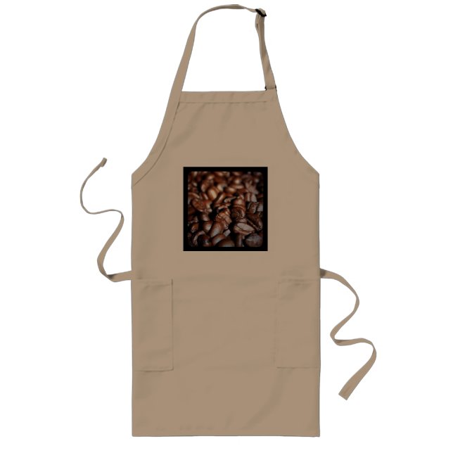 Coffee Beans Barista Apron (Front)