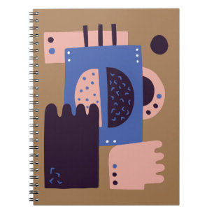 Coffee Beans - Caffeine Lover Art Notebook
