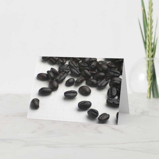 Coffee Beans Card (Front)