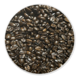 Coffee Beans Ceramic Knob