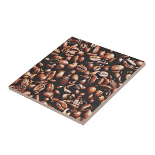 Coffee Beans Ceramic Tile