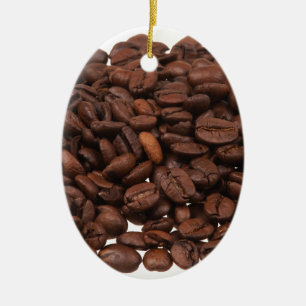 Coffee Beans Ceramic Tree Decoration