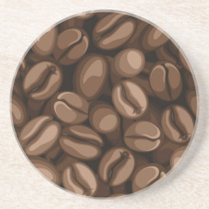 Coffee beans coaster