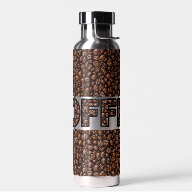 Coffee Beans Coffee Water Bottle (Left)