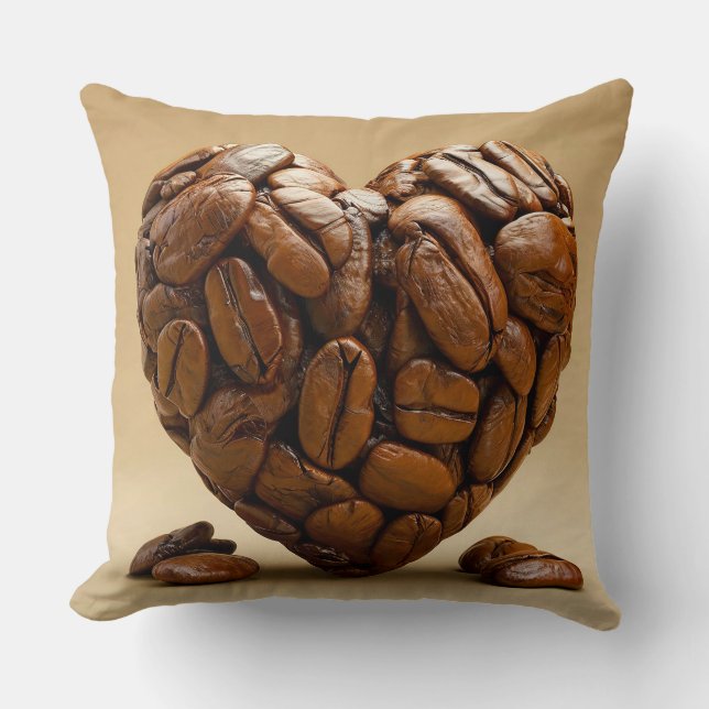 Coffee beans cushion (Front)