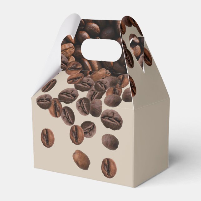 Coffee Beans  Favour Box (Front Side)