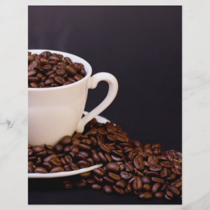Coffee beans flyer
