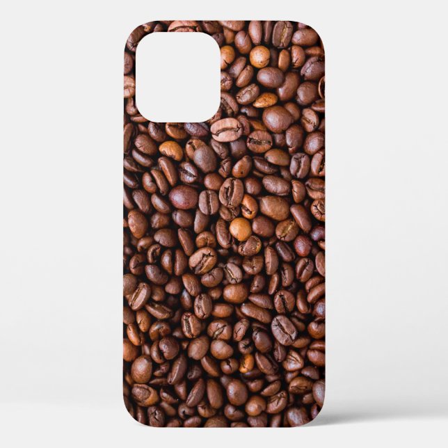 Coffee beans food texture pattern Case-Mate iPhone case (Back)