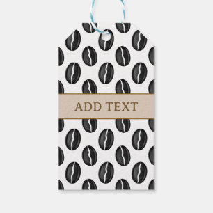 Coffee Beans Gift Tags