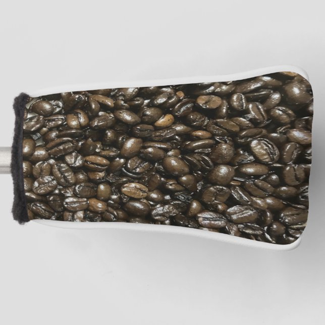 Coffee Beans Golf Head Cover (Front)